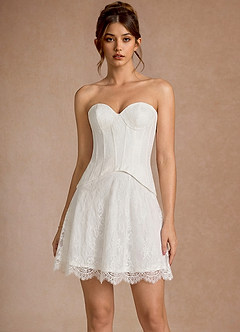 Avelyn Bianca Mini abito image3