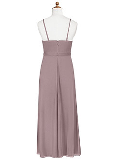 Azazie Luxy Junior Dusk Pleated Mesh Dress image7