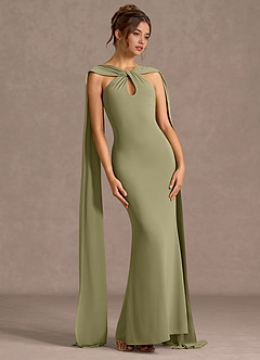 Vestido Verde Frijol Largo Quenelle image4