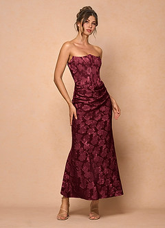 Abito Lungo Vino Ezrena image5