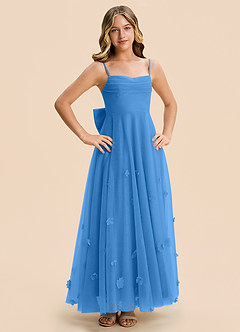 front Azazie Nomi Junior Formal Dress