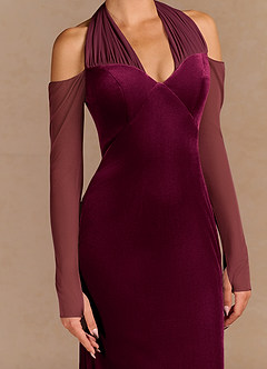Verelith Wine Maxi Dress image5
