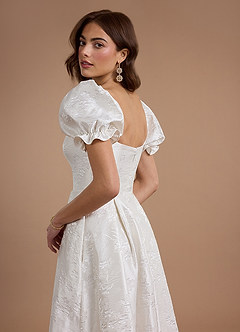 Charly Ivory Pearl Midi Dress image9