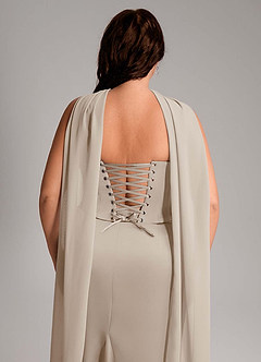 Azazie Sorrel Bridesmaid Dresses Frost Mermaid Strapless Stretch Satin Convertible Dress image14