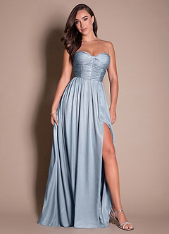 Annabella Blue Fog Two Piece Dress image5