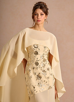 Kaavia Gold Sequins Maxi Dress image6