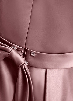 Azazie Haya Flower Girl Klänningar Klä A-Line i Spets image7