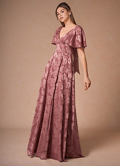 Sasha Vintage Rose A-Line Maxi Dress image4