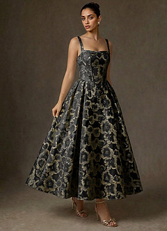 Maxi jurk Fable Zwart image3