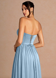 Portia Sky Blue Maxi Dress image6