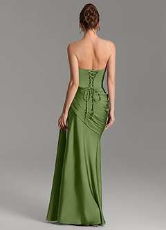 Azazie Zorah Bridesmaid Dresses Juniper Mermaid Corset Stretch Satin Convertible Dress image6