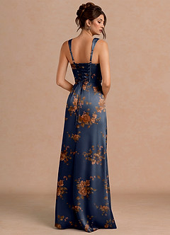 Sierra Navy Vintage Maxi Dress image2