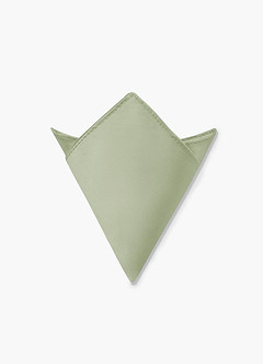 front Boy's Stretch Satin Pocket Square