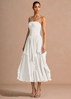 Vestido Blanco Midi Kerensa image3