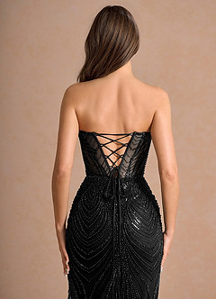 Acacia Negru Rochie maxi image3