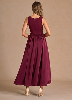 Cate Wine Maxi Dress image2