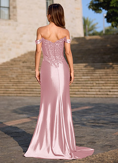 Opulence Rumieniąc Różowy Suknia balowa z gorsetem w kwiaty image2