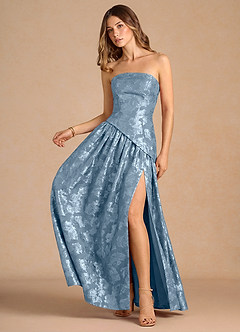 Marcella Dusty Blue Maxi Dress image4