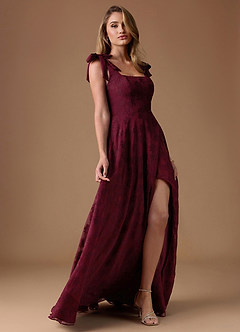 Julissa Dark Merlot Maxi Dress image7
