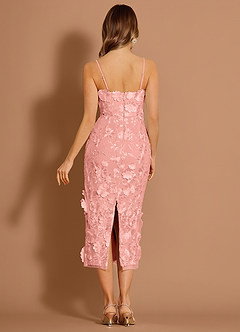 Della Pink Midi Dress image3