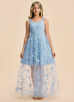 front Azazie Logan Junior Formal Dress