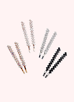 front Elegant Touch Bobby Pins
