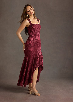 Saskia Wine Maxi Dress image4