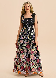 front Azazie Esme Junior Formal Dress