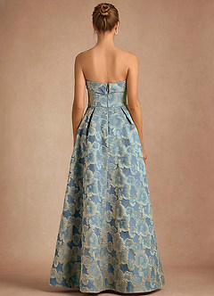 Florentine 블루 호수 맥시 드레스 image2