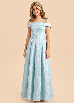 front Azazie Lucy Junior Formal Dress