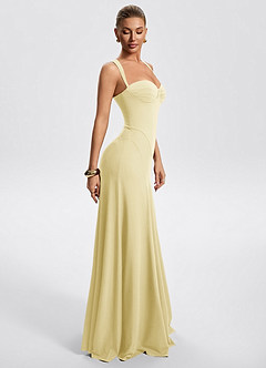 Vestido Sorbete De Limón Largo Zephira image5