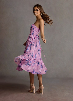 Gigi Purple Midi Dress image4