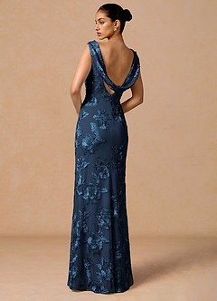 Elowis Navy Maxi Dress image2