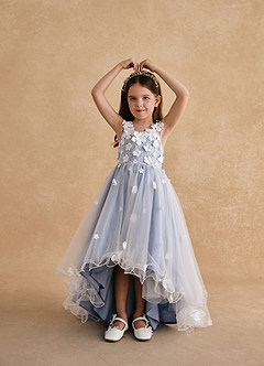 front Juno Flower Girl Headband