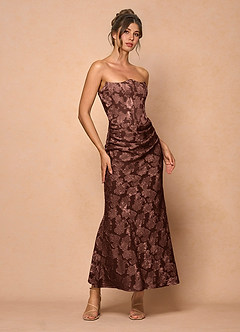 Ezrena Mocha Coco Maxi Dress image5