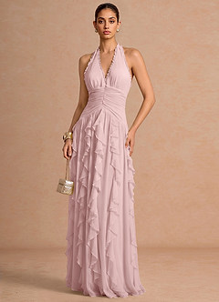 Sylvie Powder Pink Maxi Dress image3