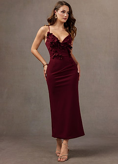 Lexi Wine Maxi Dress image5