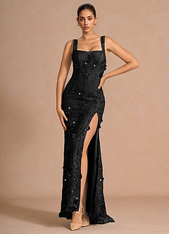 suknia Czarny Maxi Flannery image3