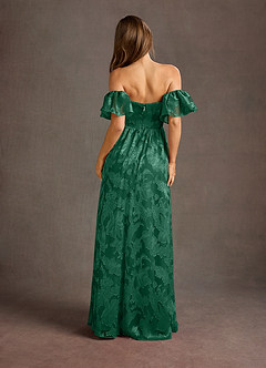 Airelle Dark Green Maxi Dress image2