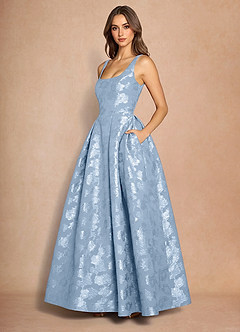 Kleid Briac Puderblau image3