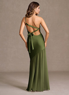 Fatima Olive Maxi Dress image2