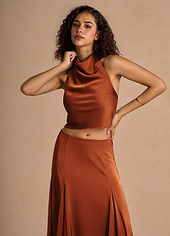 Maxi jurk Ryleigh Kruid image6