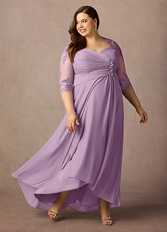 Azazie Anne Mother of the Bride Dresses Wisteria Sheath Sweetheart Sequins Lace Dress image12