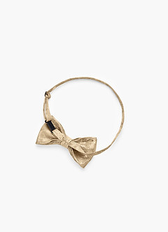 front Classic Floral Jacquard Bow Tie