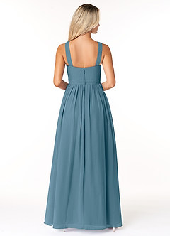 Azazie Elvira Bridesmaid Dresses Bermuda A-Line Pleated Chiffon Dress image2
