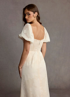 Midi jurk Misha Champagne image5