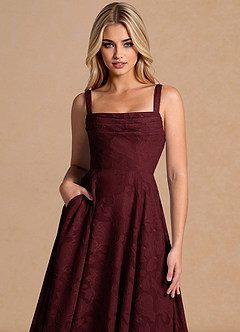 Kinneret Wine Maxi Dress image6