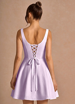 Brynn Frosted Lilac Mini Dress image6