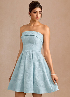 suknia Jasnoniebieski Mini Clementine image4