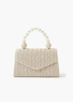 Sac à main en osier tressé